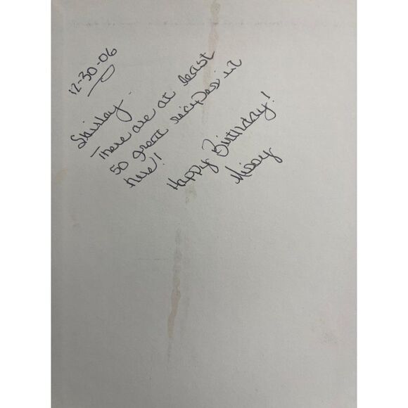 1999 Recipes from the Heart Cookbook (Sara Mana Chapter of Credit Union) - Picture 8 of 8